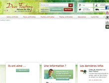 Tablet Screenshot of deco-factory.fr